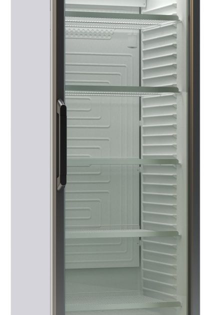 Light Slate Gray Sterling Pro D372L Upright Single Door Display Chiller, 382 Litres - Discontinued