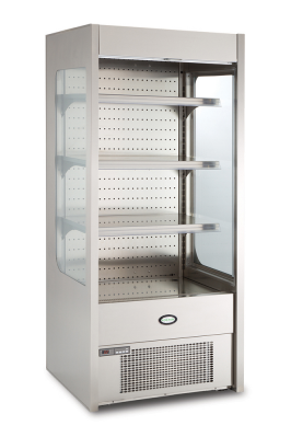 Gray Foster FMSLIM900NG/18-148 Slimline Multideck with Nightblind and Glass End Panels, 900mm - Contact Us For Availability