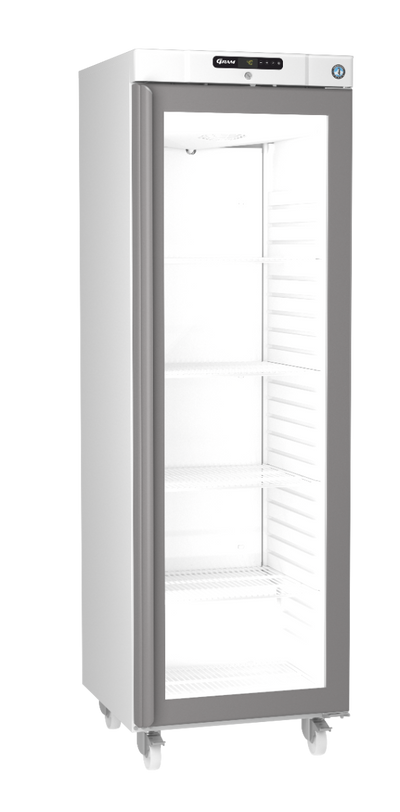 Hoshizaki Compact KG420L C DR G U Glass Single Door White Upright Display Refrigerator, 343 Litres - Contact Us For Availability