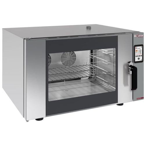 Dark Gray Diverso WR-FCV4-DG Electric steam-convection oven, 2 speeds, TOUCH SCREEN (with core probe) - Contact Us For Availability