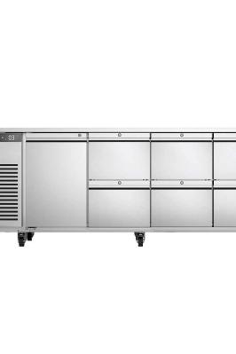 Light Gray Foster EP1/4H/43-316 EcoPro G3 1 Door & 6 Drawer Refrigerated Counter, 585 Litres - Contact Us For Availability