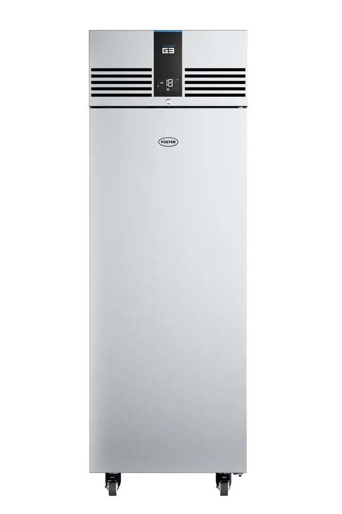 Light Gray Foster EP700SL/41-767 EcoPro G3 Single Door Upright Cabinet Freezer, 550 Litres - In Stock