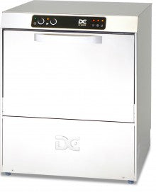 DC SXG50ISD Standard Extra Range 500mm Basket Frontloading Commercial Glasswasher with Integral Water Softener & Drain Pump, 30 Pint Capacity - Contact Us For Availability