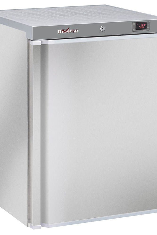 Light Gray Diverso WR-NS20-XN Static freezer, 200 liters. stainless steel - Contact Us For Availability