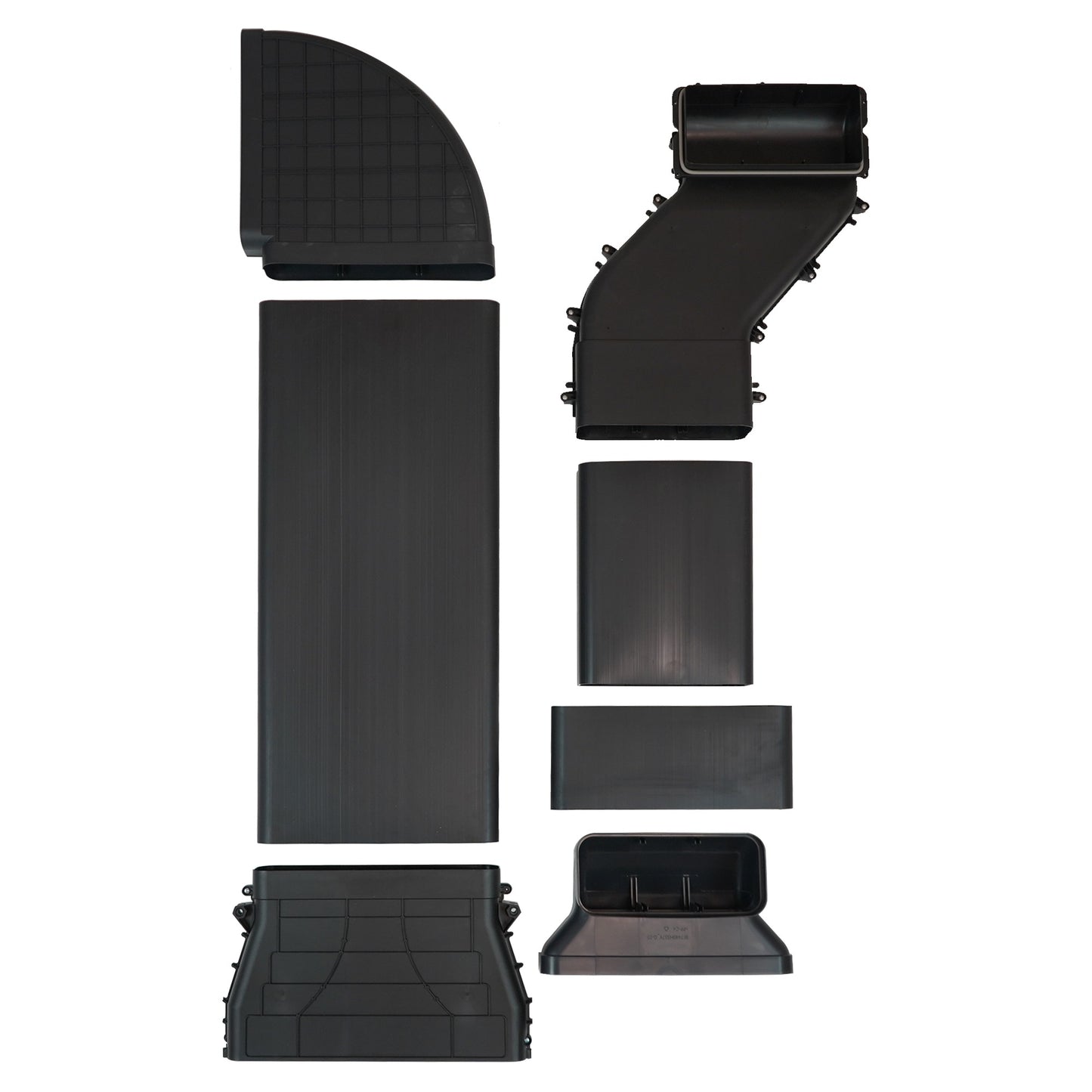 Montpellier MDAVIN60DF 60cm Vented Induction Hob with Downdraft Extractor - Black (Ducting Kit Included)