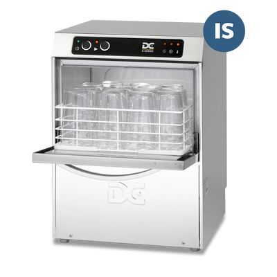 DC SG35IS Standard Range 350mm Basket Frontloading Commercial Glasswasher with Integral Water Softener, 14 Pint Capacity - Contact Us For Availability