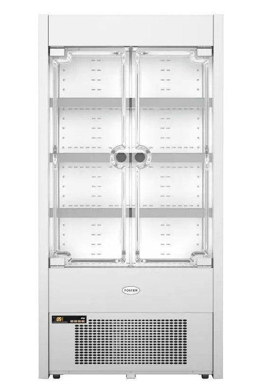 Light Gray Foster FMSLIM900NG/18-150 Slimline Multideck with Fully Frameless Doors, 900mm - Contact Us For Availability