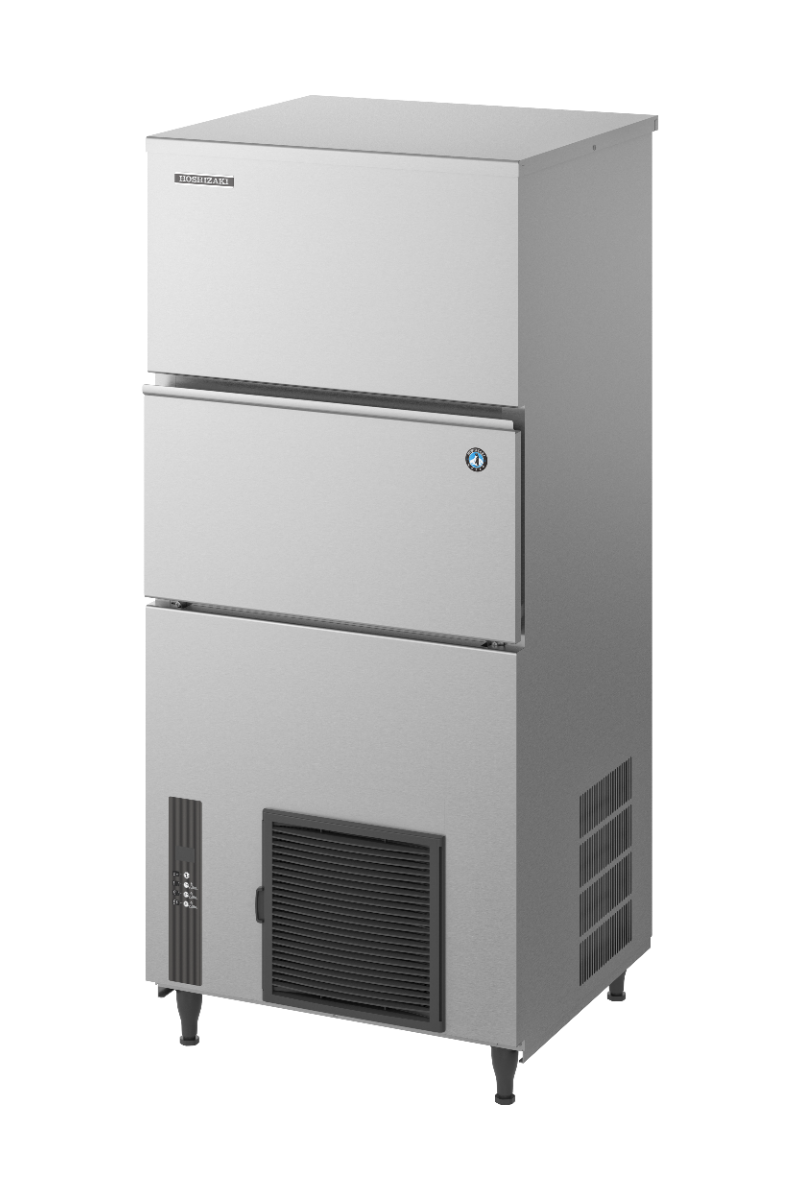 Gray Hoshizaki IM-240WNE-HC-23 Self Contained Cube Ice Maker, 190kg/24hrs Output / 110kg Storage - Contact Us For Availability