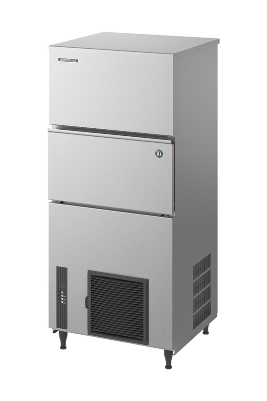 Gray Hoshizaki IM-240WNE-HC-23 Self Contained Cube Ice Maker, 190kg/24hrs Output / 110kg Storage - Contact Us For Availability