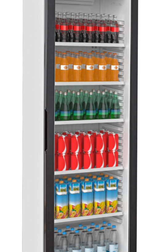 Gray Sterling Pro Green SPG385 Upright Single Door Display Chiller, 379 Litres - Out Of Stock