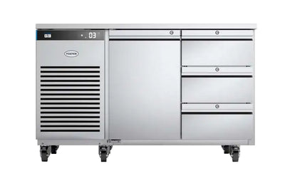 Foster EP1/2H/43-150 EcoPro G3 1 Door & 3 Drawer Refrigerated Counter, 280 Litres - Contact Us For Availability
