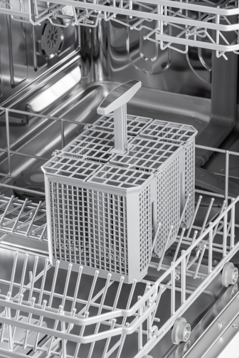 Light Slate Gray SIA 60cm White Freestanding Dishwasher