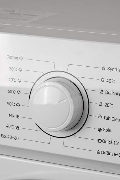 Gray SIA 6kg 1000RPM Washing Machine in White