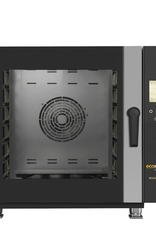 Dark Slate Gray Hobart Ecomax HECMFE6 Full Touch Electric 6 x 1/1GN Grid Combi Oven, 9.5kW - Contact Us For Availability