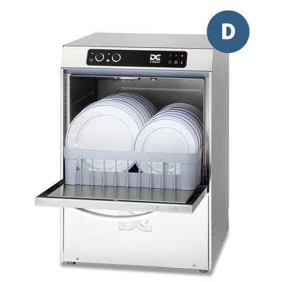 DC SD40D Standard Range 400mm Basket Frontloading Commercial Dishwasher with Drain Pump, 11 Plates - Contact Us For Availability
