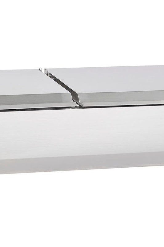 Light Gray Sterling Pro Cobus SPT2000-330-SS Topping Well with Stainless Steel Lid, 10 x GN1/4 - In Stock