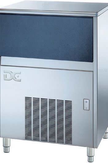 Light Steel Blue DC DCP45-20A Self Contained Hollow Ice Machine, 45kg/24hrs Output / 20kg Storage - Contact Us For Availability