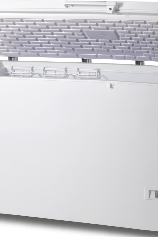Light Gray Vestfrost VT147 Low Temperature (-40 Â°C to -60 Â°C) Chest Freezer, 140 Litres - Low Stock