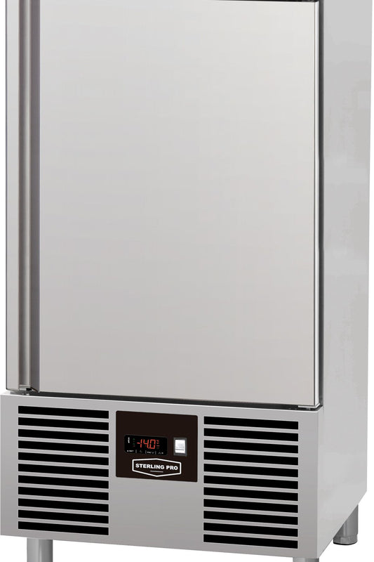 Gray Sterling Pro SP1050BC 10 Grid Single Door Blast Chiller / Freezer, 50kg/30kg - Discontinued
