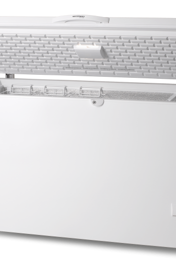 Light Gray Vestfrost SB 400 White Commercial Chest Freezer, 383 Litres - In Stock