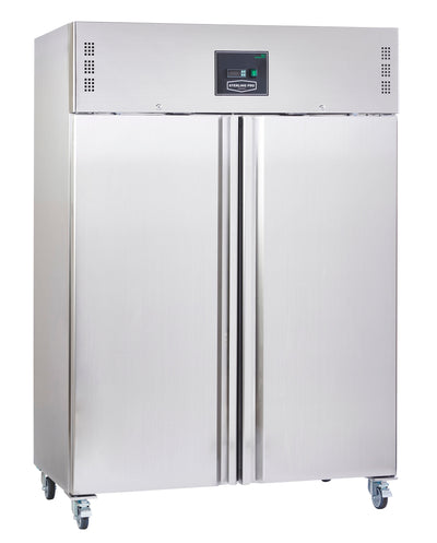 Sterling Pro Cobus SPF212NV Double Door Gastronorm Freezer, 1200 Litres - In Stock