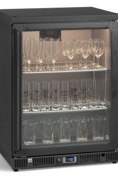Dark Slate Gray Gamko GF/100RG Right Hand Hinged Glass Single Door Froster, 50 Pint Glasses - Contact Us For Availability