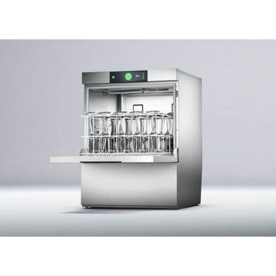 Hobart GPW-10B 500mm Basket Frontloading Commercial Glasswasher with Chemical Pump & Drain Pump, 25 Pint Capacity - Contact Us For Availability