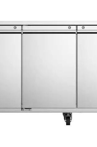 Light Gray Foster EP1/4H/43-308 EcoPro G3 3 Door & 2 Drawer Refrigerated Counter, 585 Litres - Contact Us For Availability