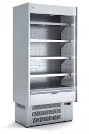 Dark Gray Coreco CM-6-70-LC/SH Multideck Display Chiller, 0.7m with Lockable Shutter - Discontinued