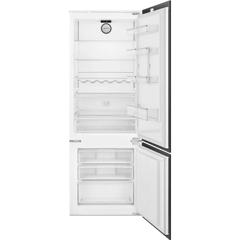 Lavender SMEG Fridge Freezer, Integrated 70:30 Frost Free, 70 cm