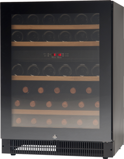 Vestfrost GRADED WFG 45 Glass Single Door Multi-Zone Compact Wine Cabinet, 44 x 750ml Bottles - Out Of Stock
