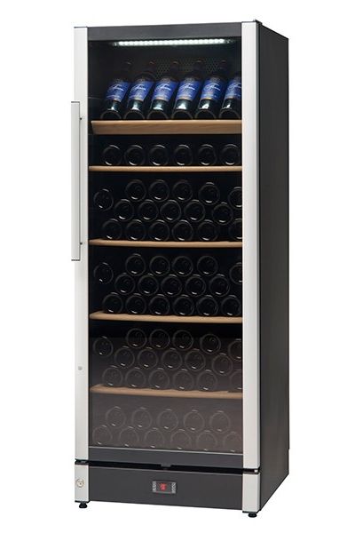 Dark Slate Gray Vestfrost GRADED FZ295W-BLACK Multi-Zone Upright Wine Cooler, 338 Litres - Out Of Stock