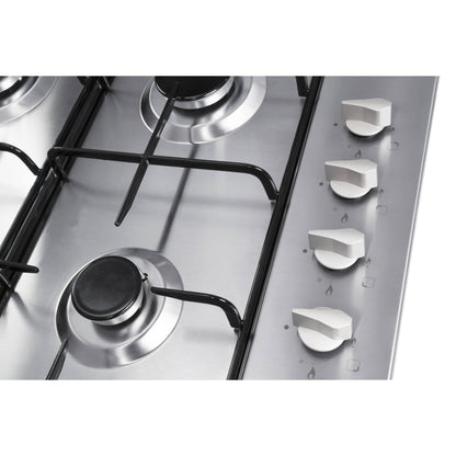 Dark Gray HG6151SS Four burner gas hob
