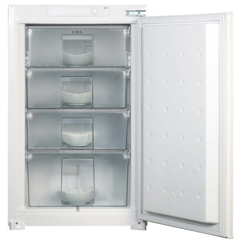 Light Gray FW482 Integrated in-column freezer