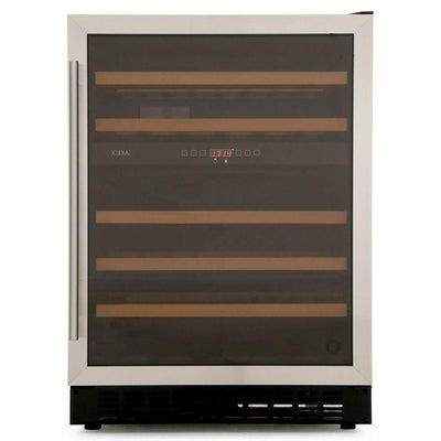 CDA 60cm Freestanding Wine Cooler 46 Bottle - Stainless Steel