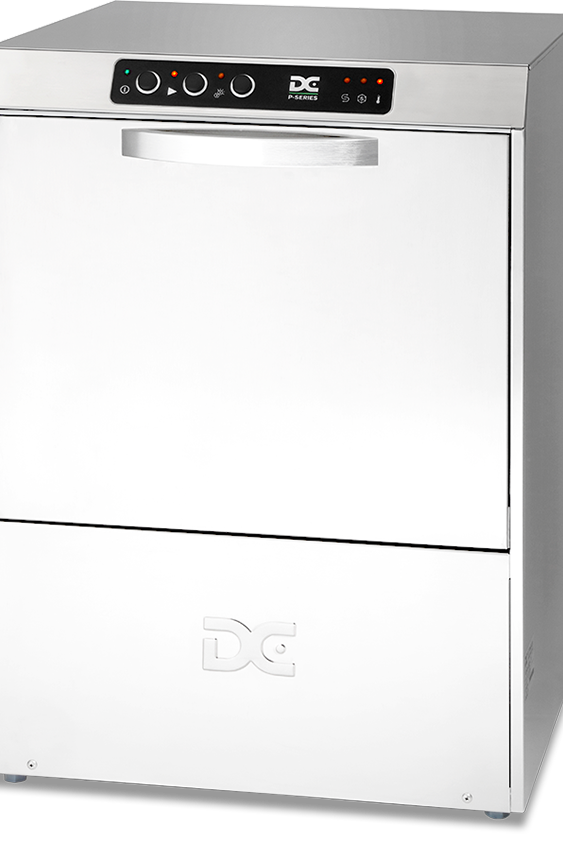 White Smoke DC PD50A Premium Range 500mm Basket Frontloading Commercial Dishwasher with Break Tank, 18 Plates - Contact Us For Availability