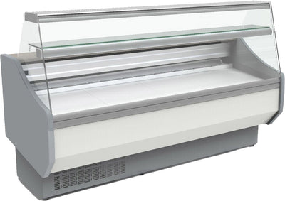 Coreco CVED-8-30-R Flat Glass Serveover, 2995mm - Special Order