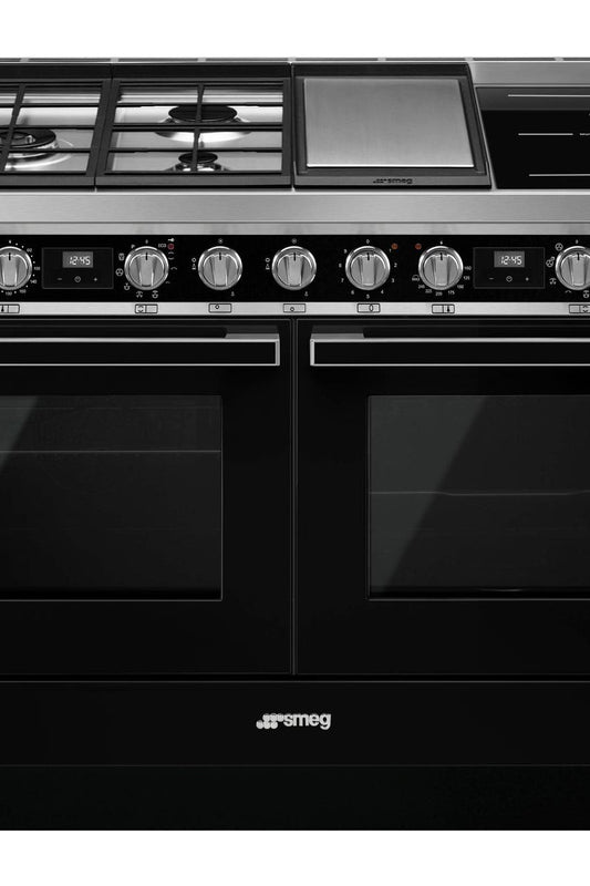 Dark Gray SMEG Portofino Range Cooker, 1200 mm