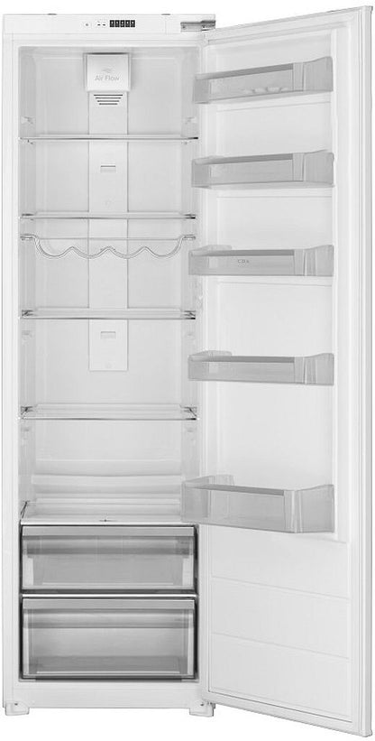 Light Gray CRI621 Integrated full height larder fridge