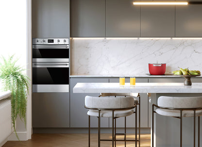 Smeg Classic 60cm Built-In Multifunction Double Oven - Stainless Steel