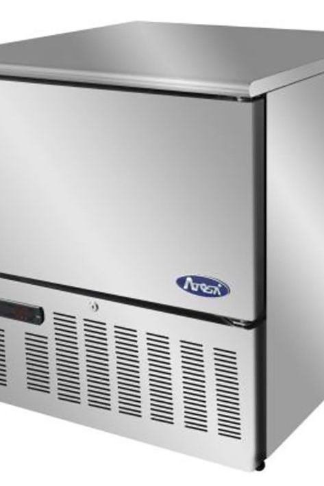 Gray Atosa EBF05 5-Grid Stainless Steel Countertop Blast Chiller / Freezer, 25kg/15kg - Contact Us For Availability