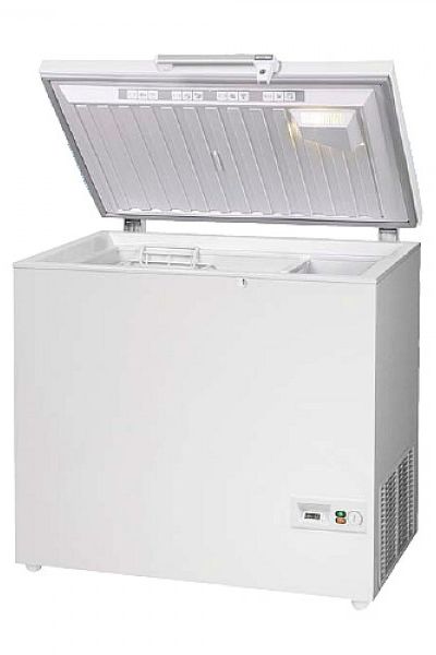 Light Gray Vestfrost SZ248C White Commercial Ice Cream Freezer, 256 Litres - Discontinued