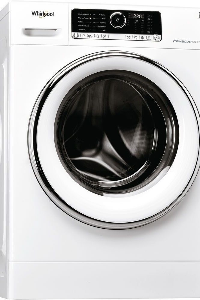 Black Whirlpool Omnia AWG1112/PRO 6th Sense A+++ Commercial Washer, 11kg - Discontinued