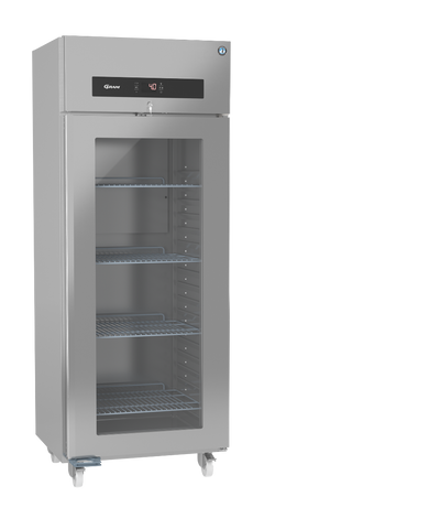 Hoshizaki Premier KG W80 C DR U Glass Single Door Stainless Steel Upright Display Refrigerator, 700 Litres - Contact Us For Availability