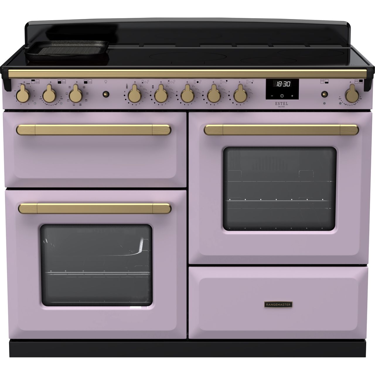 Dark Gray Rangemaster Estel Deluxe 110 Range Cooker, 1092 mm