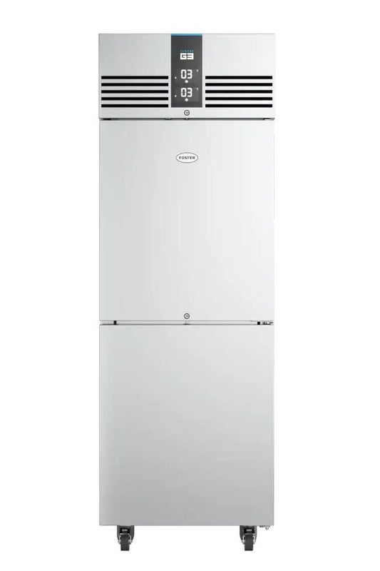 Light Gray Foster EP700HH/41-485 EcoPro G3 Half Door Refrigerated Upright Cabinet, 270 Litres - In Stock