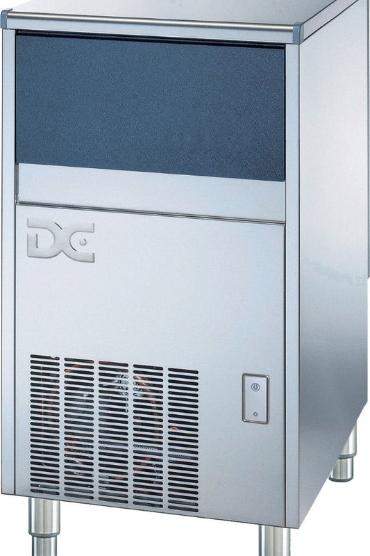 Light Gray DC DC35-16A Self Contained Ice Machine, 35kg/24hrs Output / 15kg Storage - Contact Us For Availability