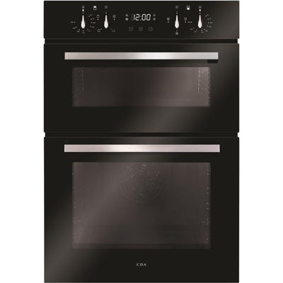 CDA Built-In Electric Double Oven - Black