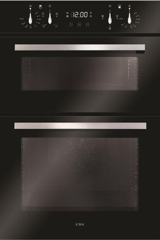 Dark Slate Gray CDA DC941BL Built-in electric double oven