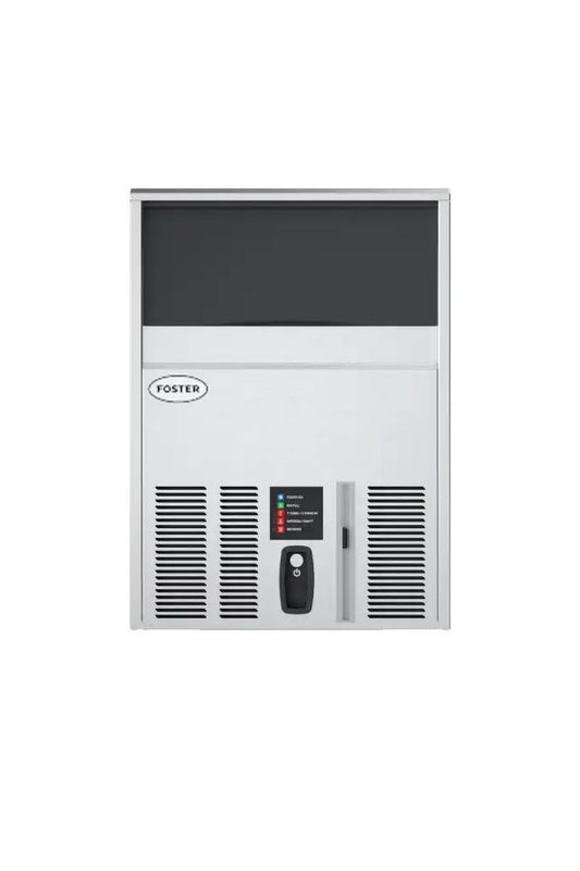 Light Gray Foster FMIF120/29-116 Air Cooled Integral Cube Ice Maker, 110kg/24hrs Output - In Stock